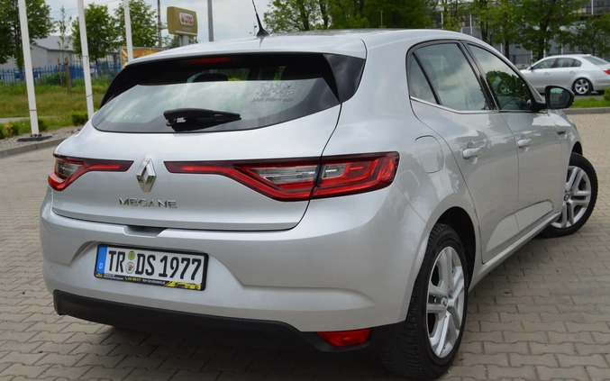 Renault Megane cena 44500 przebieg: 122000, rok produkcji 2016 z Gorzów Wielkopolski małe 781